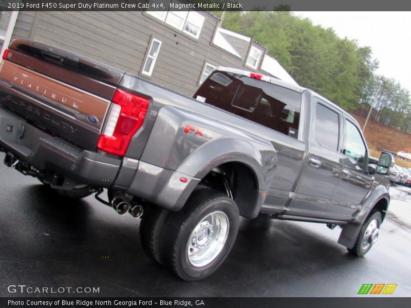 Magnetic Metallic / Black 2019 Ford F450 Super Duty Platinum Crew Cab 4x4