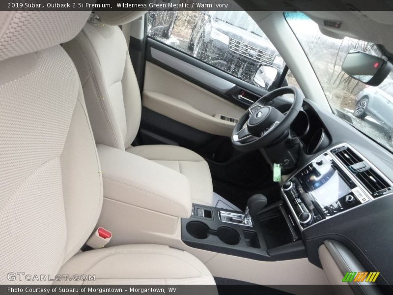 Wilderness Green Metallic / Warm Ivory 2019 Subaru Outback 2.5i Premium