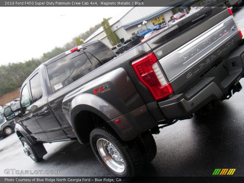 Magnetic Metallic / Black 2019 Ford F450 Super Duty Platinum Crew Cab 4x4