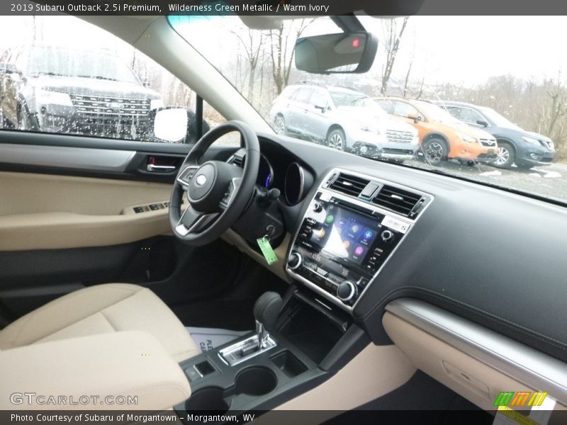 Wilderness Green Metallic / Warm Ivory 2019 Subaru Outback 2.5i Premium