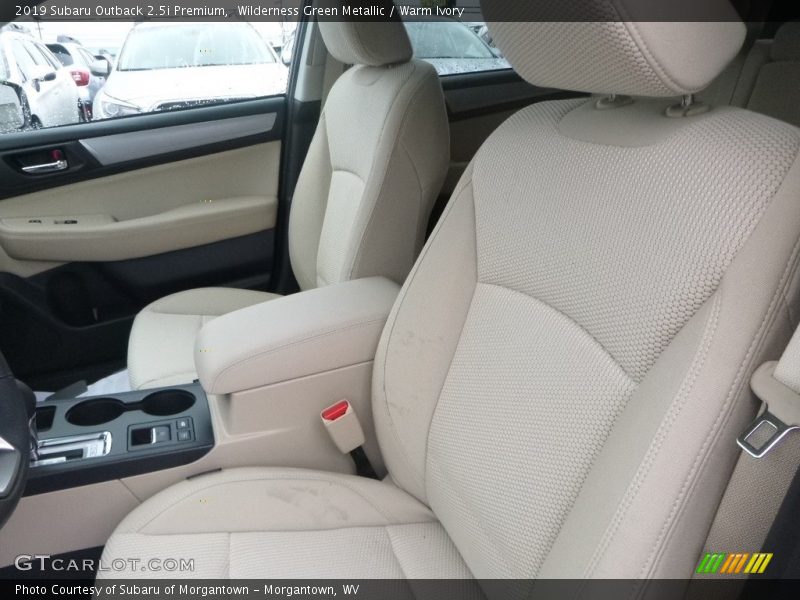 Wilderness Green Metallic / Warm Ivory 2019 Subaru Outback 2.5i Premium