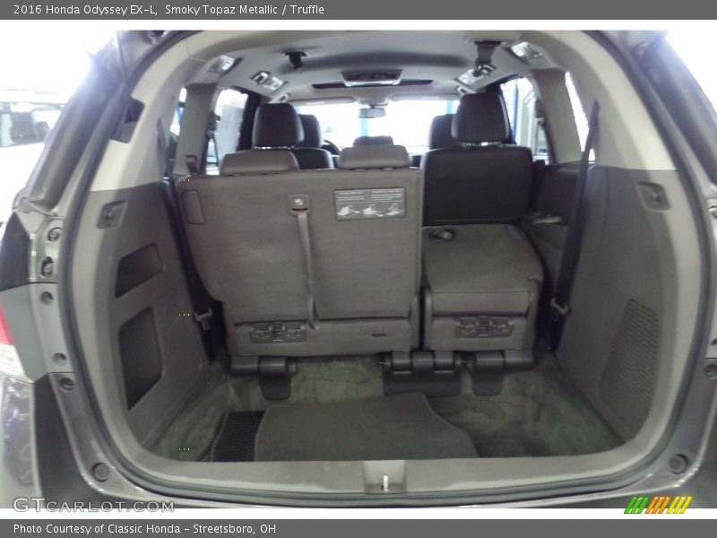 Smoky Topaz Metallic / Truffle 2016 Honda Odyssey EX-L