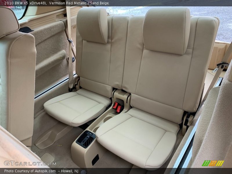 Vermilion Red Metallic / Sand Beige 2010 BMW X5 xDrive48i