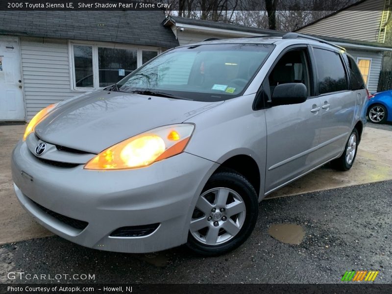 Silver Shadow Pearl / Stone Gray 2006 Toyota Sienna LE