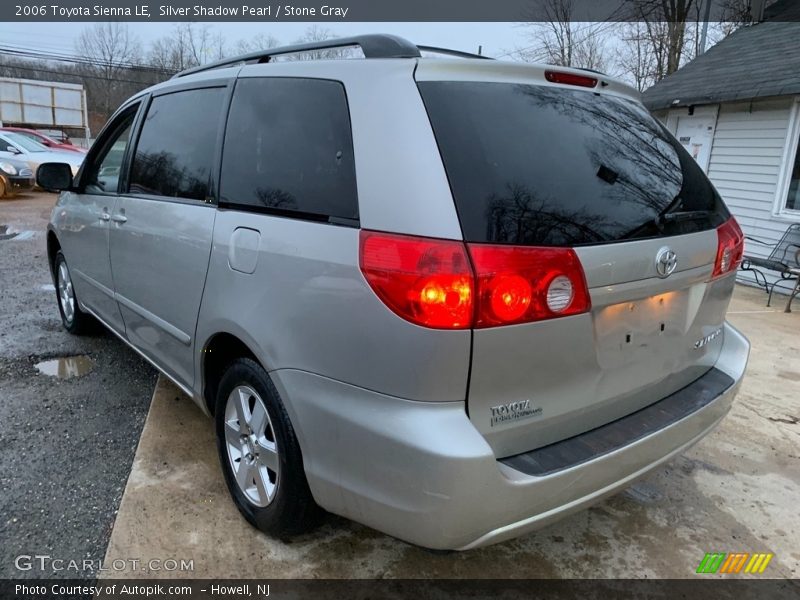 Silver Shadow Pearl / Stone Gray 2006 Toyota Sienna LE