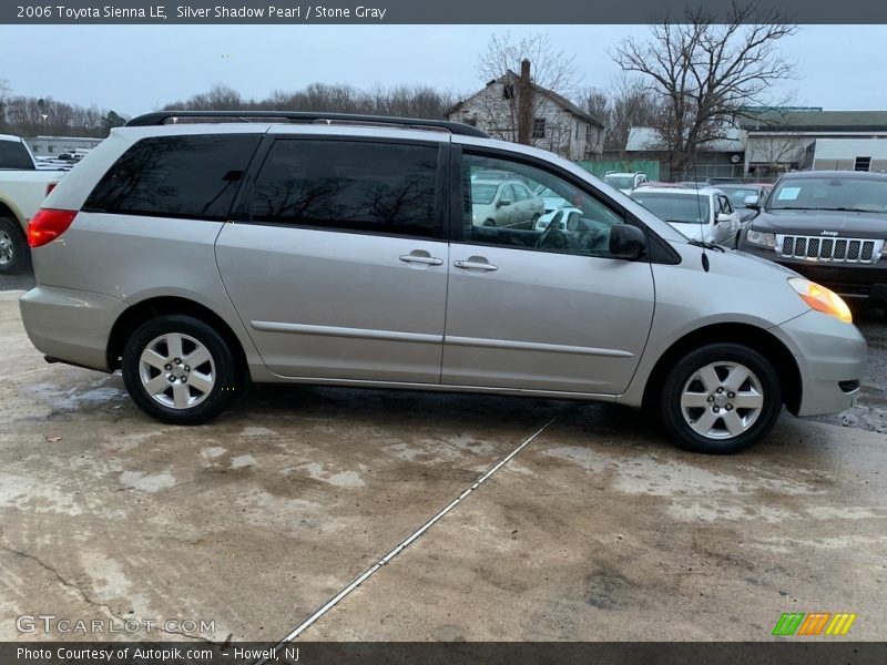 Silver Shadow Pearl / Stone Gray 2006 Toyota Sienna LE