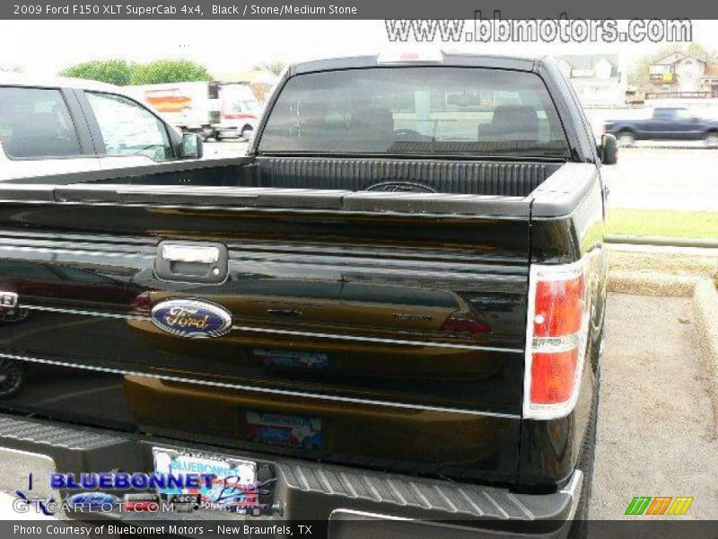 Black / Stone/Medium Stone 2009 Ford F150 XLT SuperCab 4x4