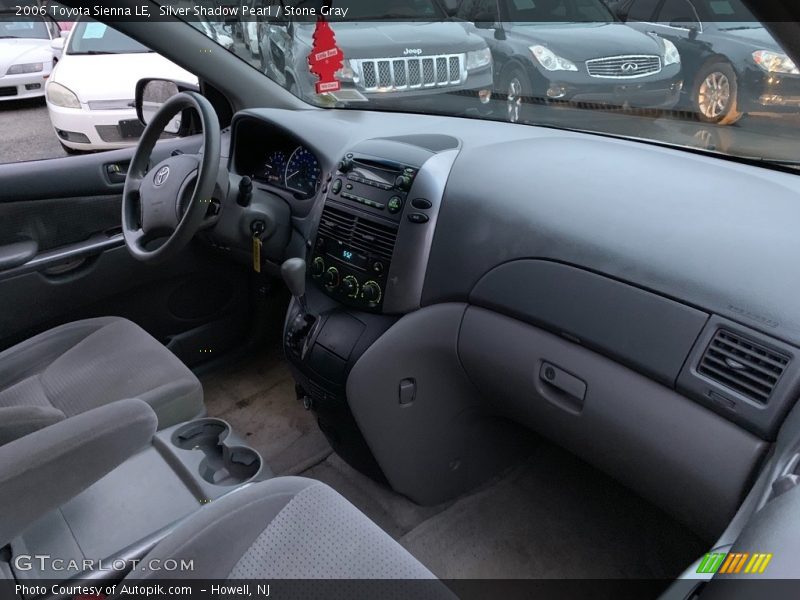 Silver Shadow Pearl / Stone Gray 2006 Toyota Sienna LE