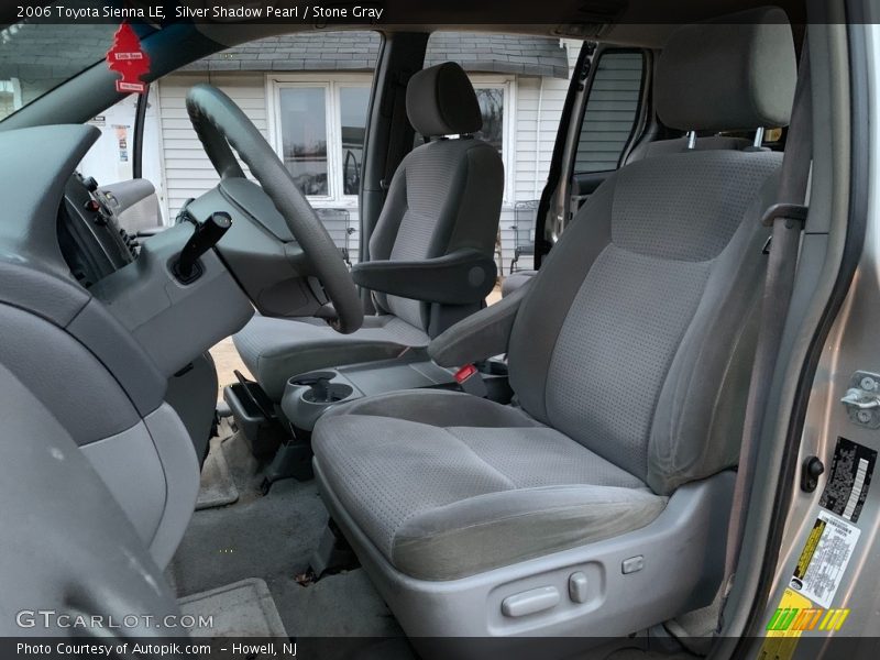 Silver Shadow Pearl / Stone Gray 2006 Toyota Sienna LE