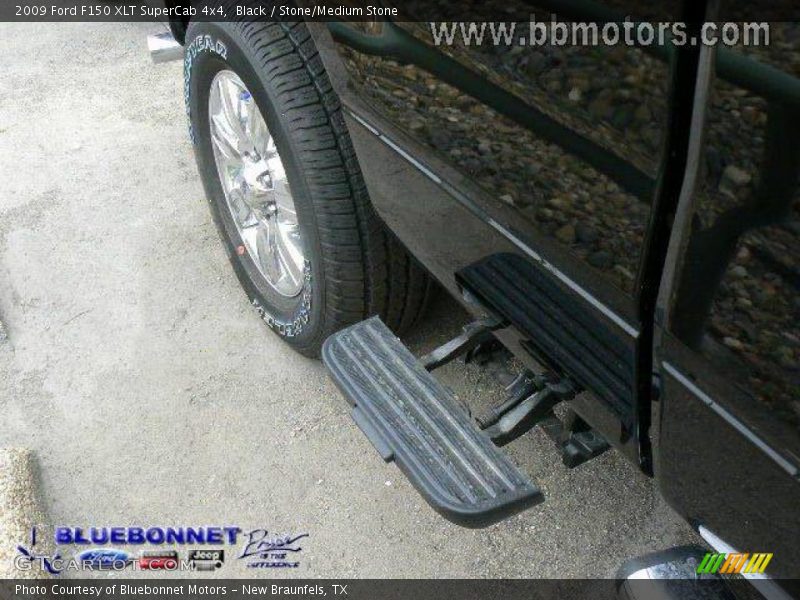 Black / Stone/Medium Stone 2009 Ford F150 XLT SuperCab 4x4