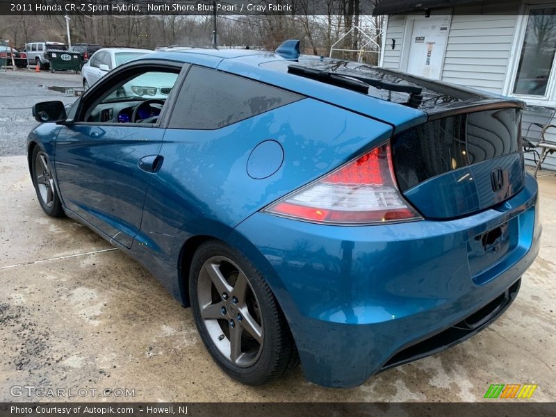 North Shore Blue Pearl / Gray Fabric 2011 Honda CR-Z Sport Hybrid