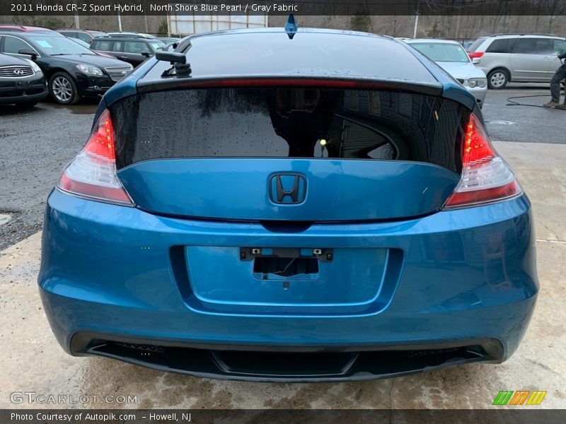 North Shore Blue Pearl / Gray Fabric 2011 Honda CR-Z Sport Hybrid