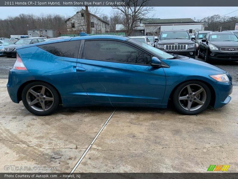 North Shore Blue Pearl / Gray Fabric 2011 Honda CR-Z Sport Hybrid
