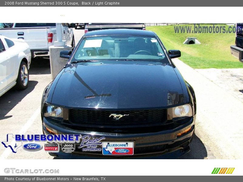 Black / Light Graphite 2008 Ford Mustang Sherrod 300 S Coupe