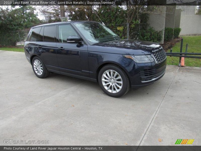 Loire Blue Metallic / Espresso/Almond 2019 Land Rover Range Rover HSE