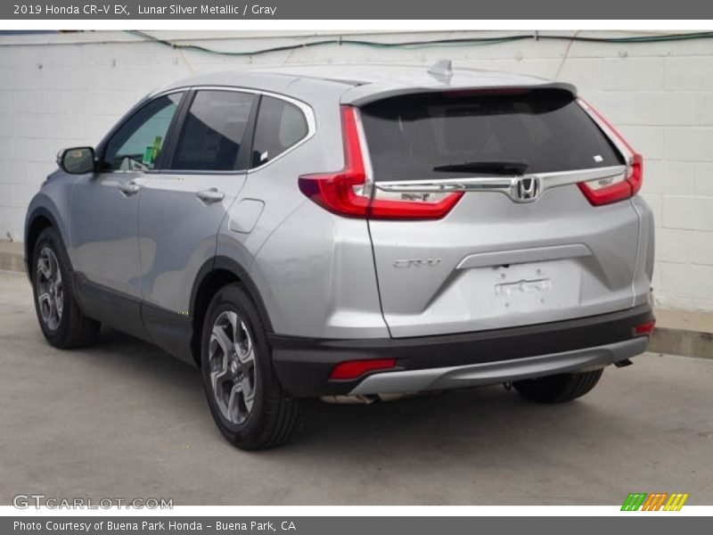 Lunar Silver Metallic / Gray 2019 Honda CR-V EX