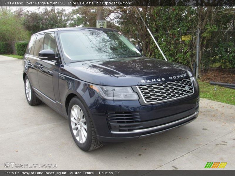 Loire Blue Metallic / Espresso/Almond 2019 Land Rover Range Rover HSE