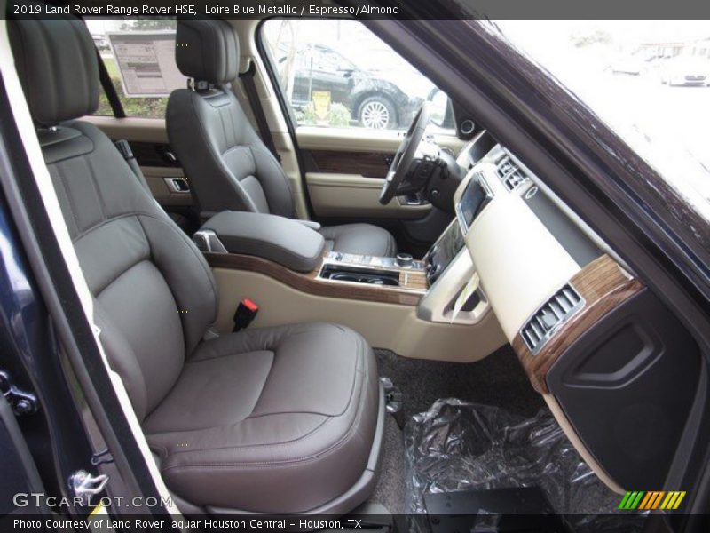 Loire Blue Metallic / Espresso/Almond 2019 Land Rover Range Rover HSE