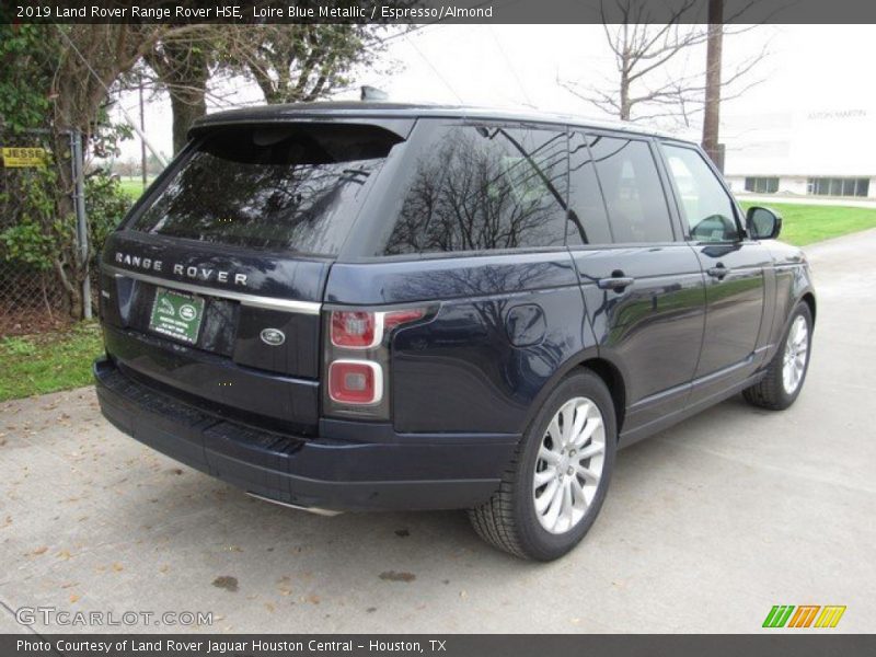 Loire Blue Metallic / Espresso/Almond 2019 Land Rover Range Rover HSE