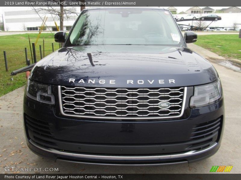Loire Blue Metallic / Espresso/Almond 2019 Land Rover Range Rover HSE