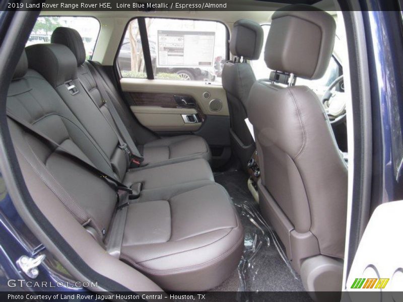 Loire Blue Metallic / Espresso/Almond 2019 Land Rover Range Rover HSE