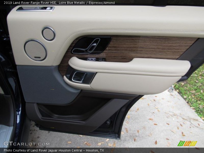 Loire Blue Metallic / Espresso/Almond 2019 Land Rover Range Rover HSE