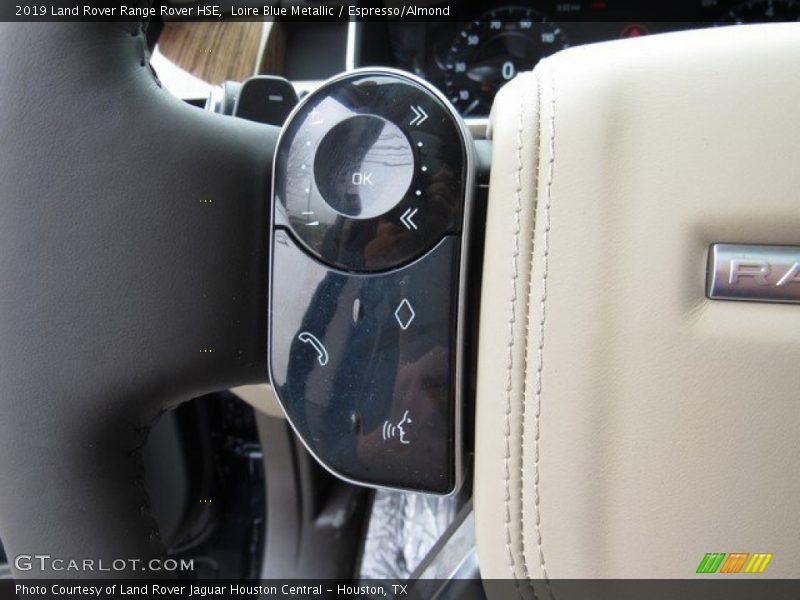 Loire Blue Metallic / Espresso/Almond 2019 Land Rover Range Rover HSE