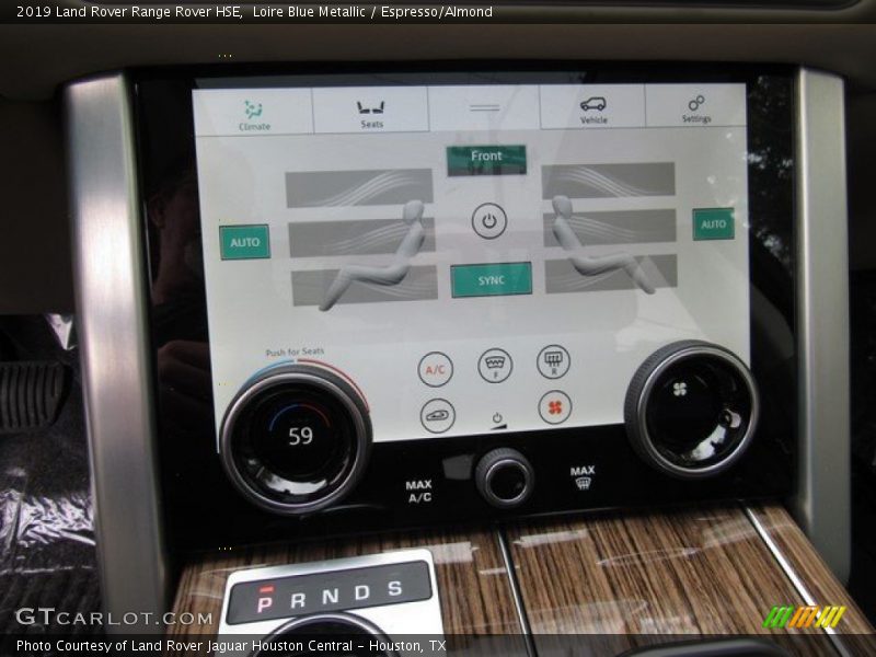 Loire Blue Metallic / Espresso/Almond 2019 Land Rover Range Rover HSE
