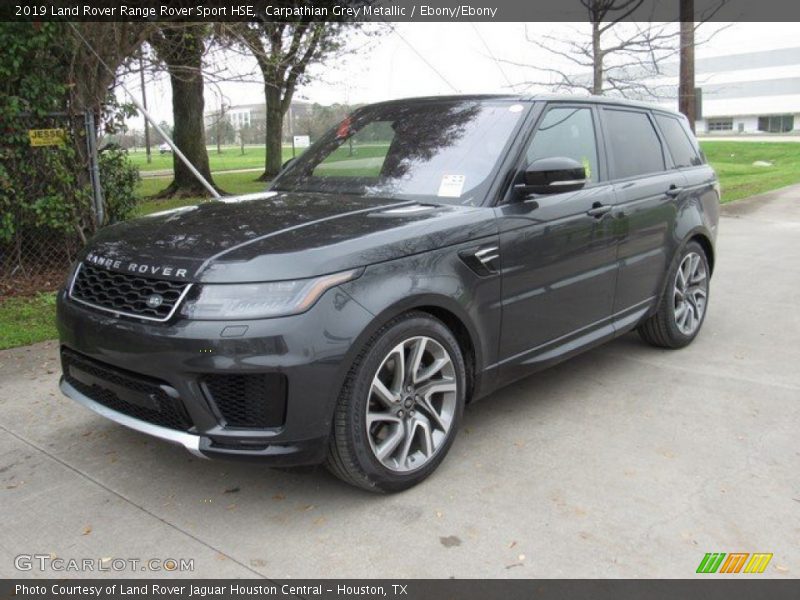 Carpathian Grey Metallic / Ebony/Ebony 2019 Land Rover Range Rover Sport HSE