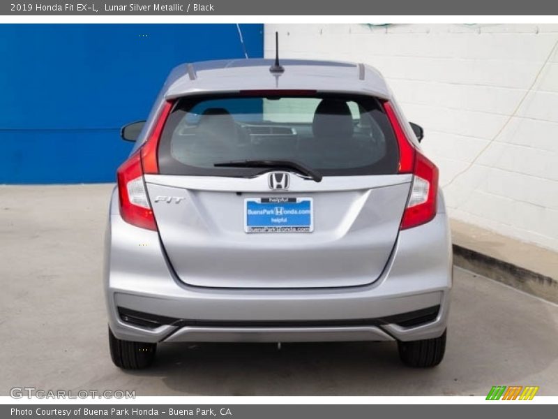 Lunar Silver Metallic / Black 2019 Honda Fit EX-L