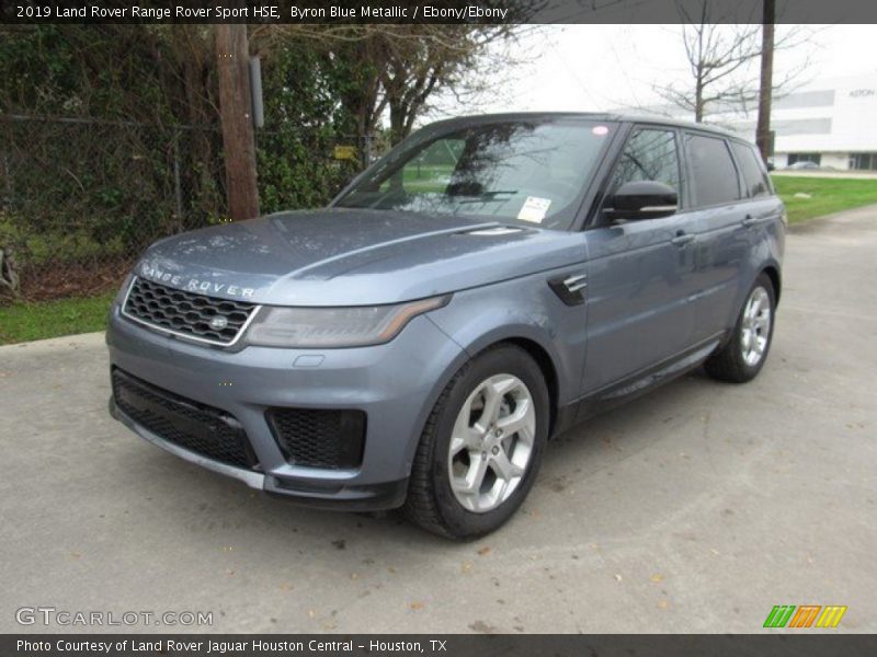 Byron Blue Metallic / Ebony/Ebony 2019 Land Rover Range Rover Sport HSE