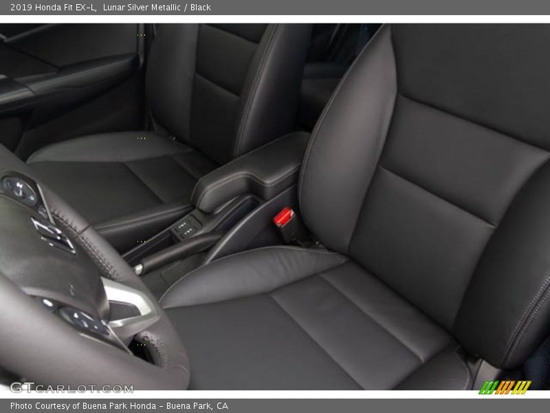 Lunar Silver Metallic / Black 2019 Honda Fit EX-L