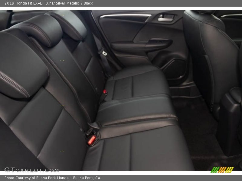 Lunar Silver Metallic / Black 2019 Honda Fit EX-L