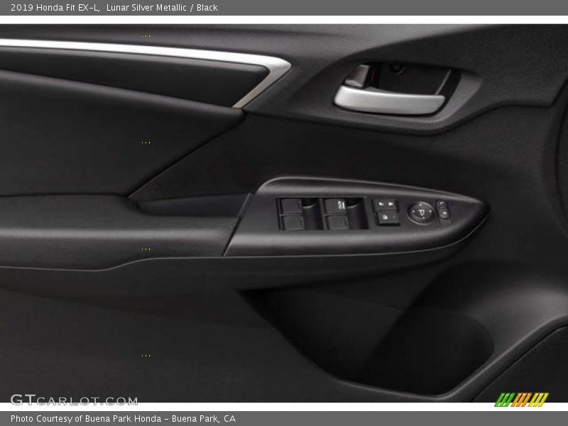 Lunar Silver Metallic / Black 2019 Honda Fit EX-L