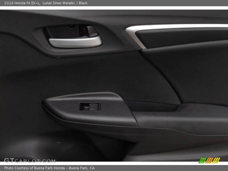 Lunar Silver Metallic / Black 2019 Honda Fit EX-L