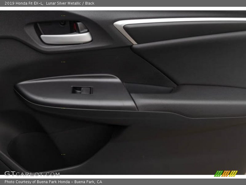 Lunar Silver Metallic / Black 2019 Honda Fit EX-L