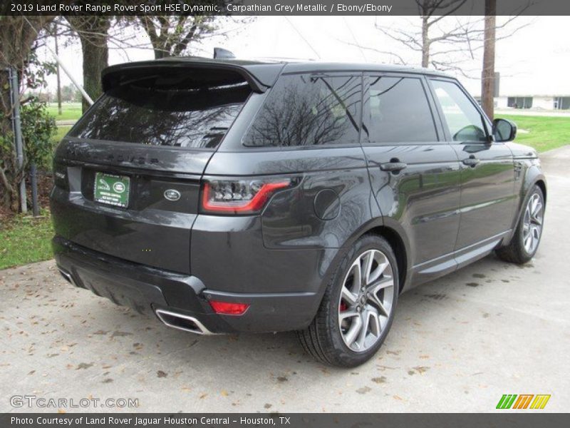 Carpathian Grey Metallic / Ebony/Ebony 2019 Land Rover Range Rover Sport HSE Dynamic