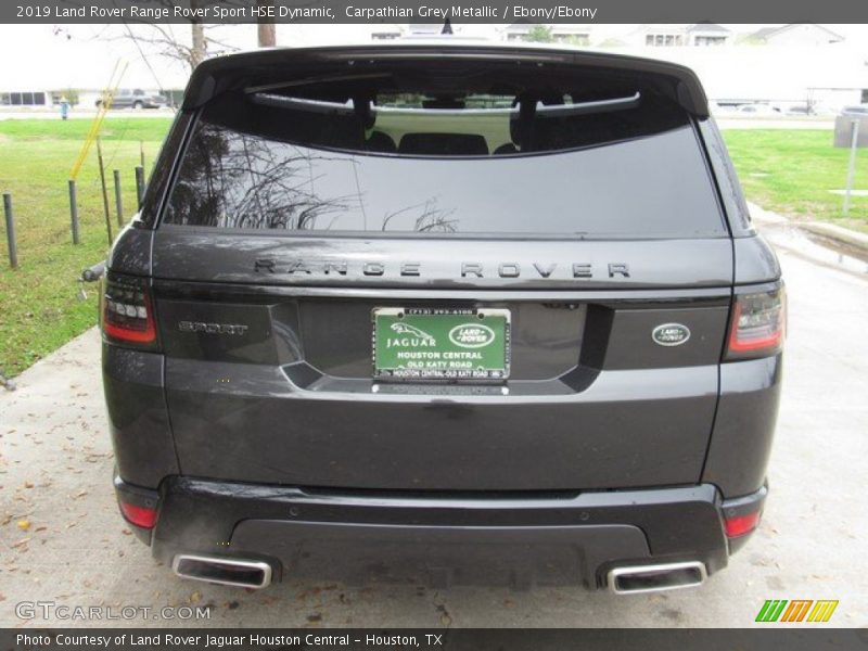Carpathian Grey Metallic / Ebony/Ebony 2019 Land Rover Range Rover Sport HSE Dynamic