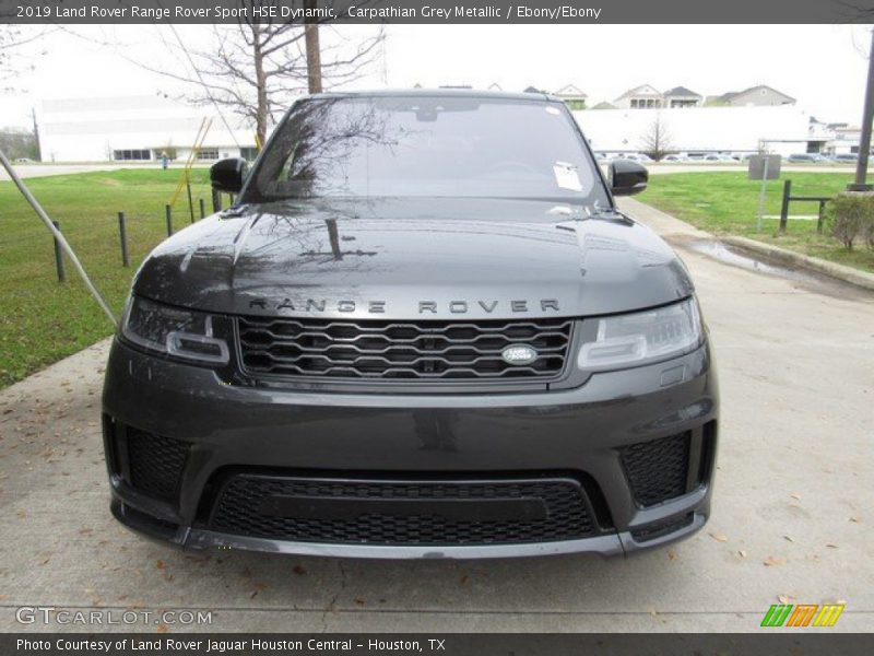 Carpathian Grey Metallic / Ebony/Ebony 2019 Land Rover Range Rover Sport HSE Dynamic