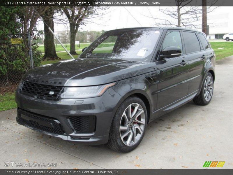 Carpathian Grey Metallic / Ebony/Ebony 2019 Land Rover Range Rover Sport HSE Dynamic