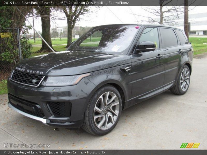 Carpathian Grey Metallic / Ebony/Ebony 2019 Land Rover Range Rover Sport HSE