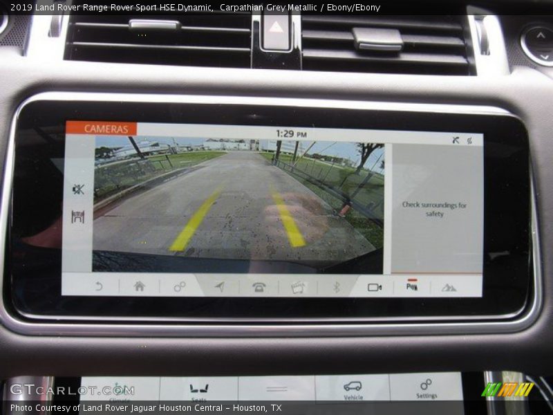 Carpathian Grey Metallic / Ebony/Ebony 2019 Land Rover Range Rover Sport HSE Dynamic