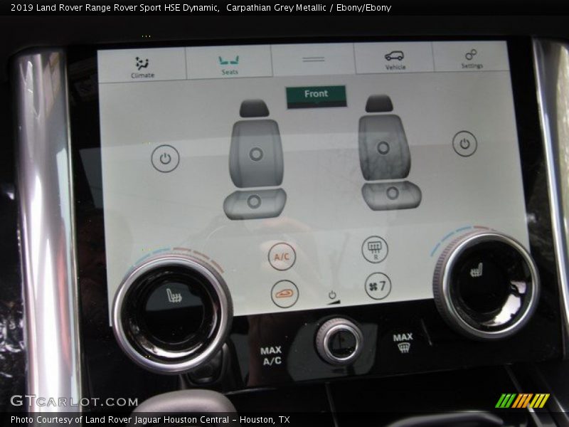Carpathian Grey Metallic / Ebony/Ebony 2019 Land Rover Range Rover Sport HSE Dynamic