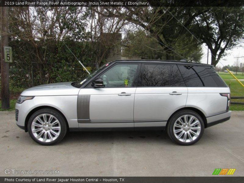 Indus Silver Metallic / Ebony/Ivory 2019 Land Rover Range Rover Autobiography