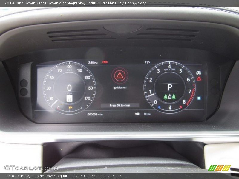 Indus Silver Metallic / Ebony/Ivory 2019 Land Rover Range Rover Autobiography