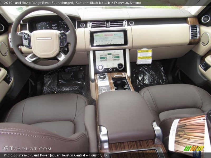Dashboard of 2019 Range Rover Supercharged
