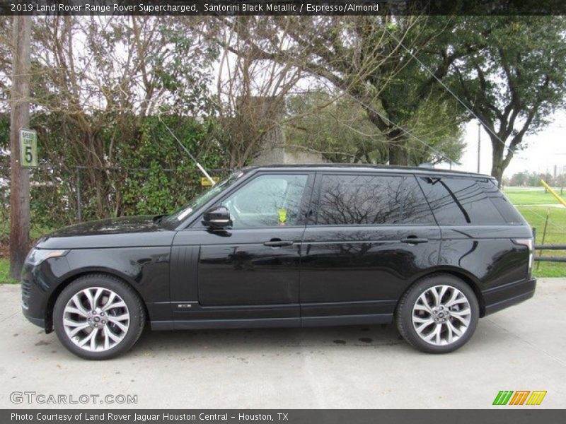  2019 Range Rover Supercharged Santorini Black Metallic