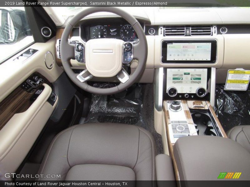 Dashboard of 2019 Range Rover Supercharged