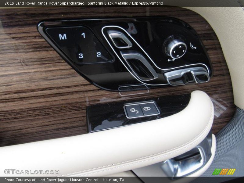 Santorini Black Metallic / Espresso/Almond 2019 Land Rover Range Rover Supercharged
