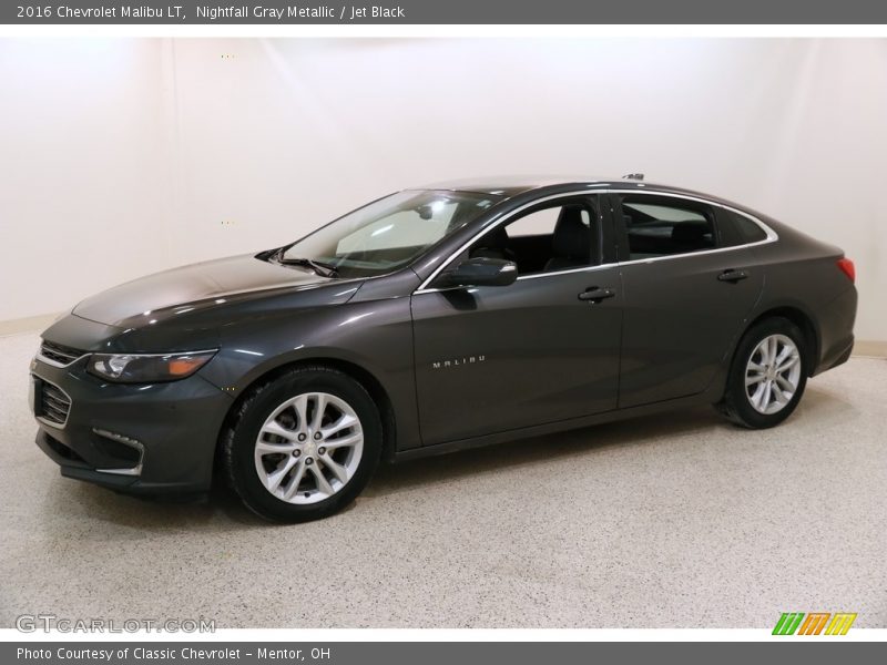 Nightfall Gray Metallic / Jet Black 2016 Chevrolet Malibu LT